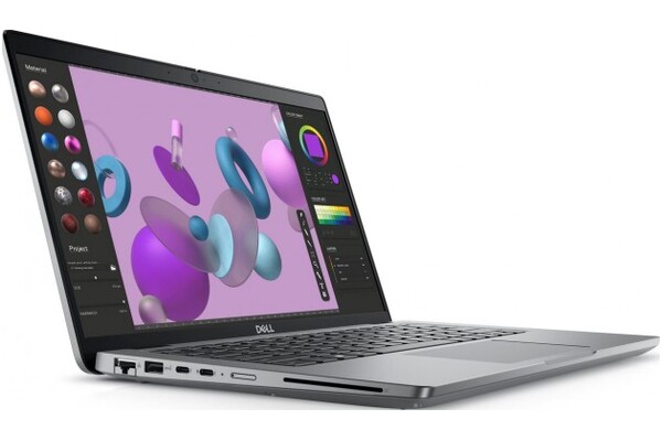 Laptop DELL Precision 5480 14.0" Intel Core i7 13800H NVIDIA GeForce RTX A1000 16GB 512GB SSD Windows 11 Professional szary