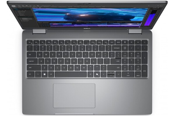 Laptop DELL Precision 3591 15.6" Intel Core Ultra 7 155H NVIDIA GeForce RTX A1000 16GB 512GB SSD Windows 11 Professional szary