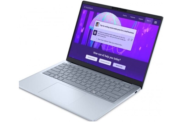 Laptop DELL 1425-2853 14.0" Intel Core Ultra 7 258V Intel Arc 32GB 1024GB SSD Windows 11 Home błękitny