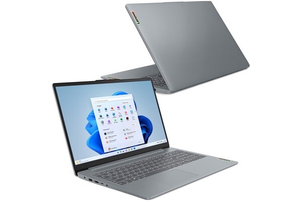 Laptop Lenovo IdeaPad Slim 3 15.6" Intel Core i5 12450H INTEL UHD 16GB 512GB SSD Windows 11 Home szary