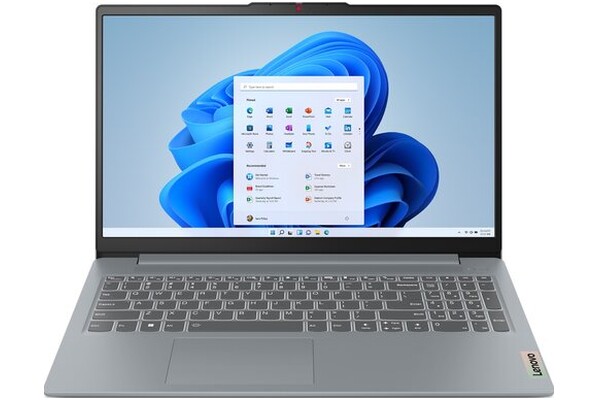 Laptop Lenovo IdeaPad Slim 3 15.6" Intel Core i5 12450H INTEL UHD 16GB 512GB SSD Windows 11 Home szary