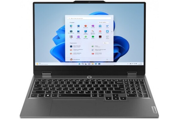 Laptop Lenovo LOQ 15 15.6" Intel Core i5 12450HX NVIDIA GeForce RTX 4050 64GB 512GB SSD Windows 11 Home szary