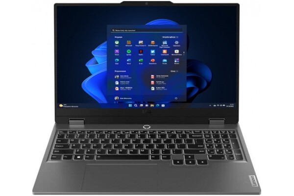 Laptop Lenovo LOQ 15 15.6" Intel Core i5 12450HX NVIDIA GeForce RTX 3050 16GB 512GB SSD Windows 11 Professional szary