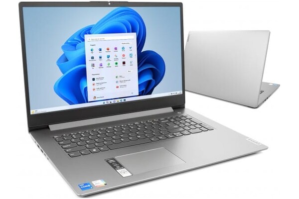 Laptop Lenovo IdeaPad 3 17.3" Intel Core i5 1235U INTEL Iris Xe 24GB 512GB SSD Windows 11 Home szary