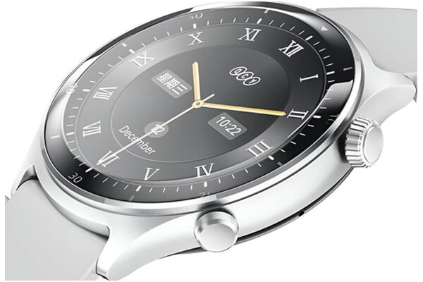 Smartwatch QCY S7 1.43" biały