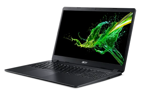 Laptop ACER Aspire 3 15.6" Intel Core i3 1005G1 INTEL UHD 4GB 256GB SSD Windows 10 Home czarny