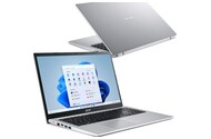 Laptop ACER Aspire 3 15.6" Intel Core i3 1115G4 INTEL Iris Xe 8GB 256GB SSD Windows 11 Home srebrny