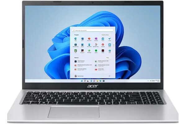 Laptop ACER Aspire 3 15.6" Intel Core i5 1135G7 INTEL Iris Xe 8GB 512GB SSD Windows 11 Home srebrny