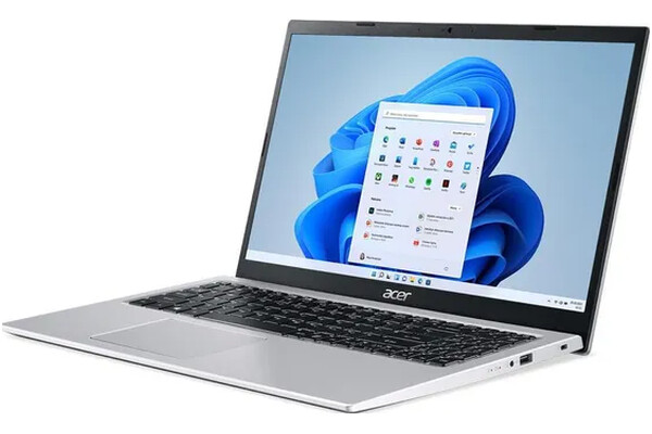 Laptop ACER Aspire 3 15.6" Intel Core i5 1135G7 INTEL Iris Xe 8GB 512GB SSD Windows 11 Home srebrny