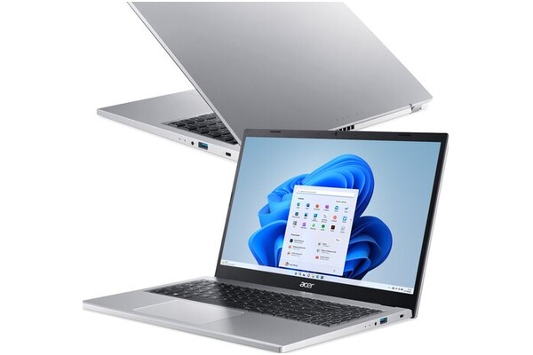 Laptop ACER Aspire 3 15.6" AMD Ryzen 5 7520U AMD Radeon 8GB 512GB SSD Windows 11 Home srebrny