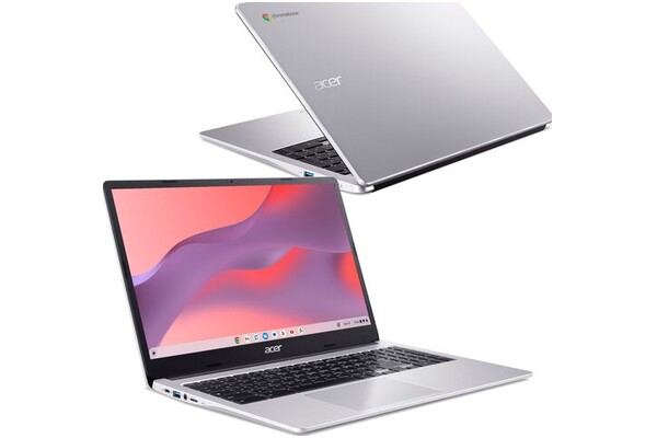 Laptop ACER Chromebook 315 15.6" Intel Celeron N4500 INTEL UHD 8GB 128GB SSD chrome os srebrny
