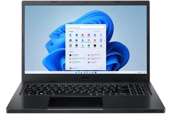 Laptop ACER Aspire Vero 15.6" Intel Core i7 1255U INTEL Iris Xe 16GB 512GB SSD Windows 11 Home czarny