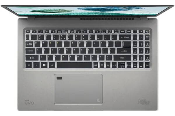 Laptop ACER Aspire Vero 15.6" Intel Core i5 1235U INTEL Iris Xe 8GB 512GB SSD Windows 11 Home srebrny
