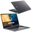 Laptop ACER Chromebook 515 15.6" Intel Core i5 1135G7 INTEL Iris Xe 8GB 128GB SSD chrome os szary