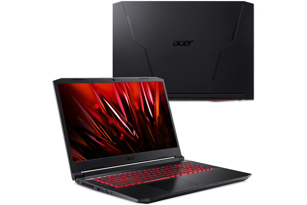 Laptop ACER Nitro 5 17.3" Intel Core i5 11300H NVIDIA GeForce GTX 1650 16GB 512GB SSD czarny