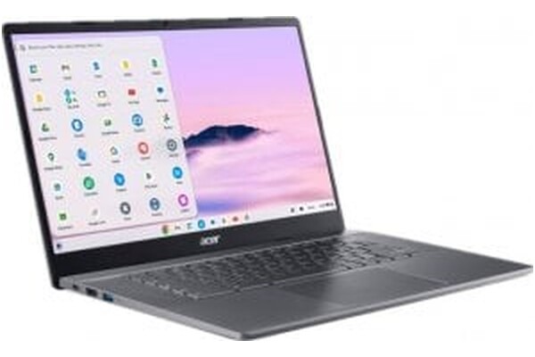 Laptop ACER Chromebook 515 15.6" Intel Core i5 1235U INTEL Iris Xe 8GB 512GB SSD M.2 chrome os szary