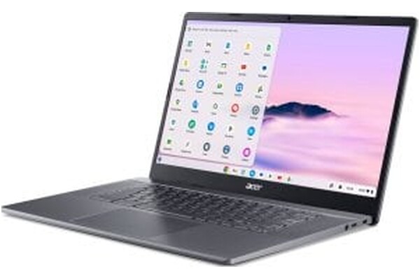 Laptop ACER Chromebook 515 15.6" Intel Core i5 1235U INTEL Iris Xe 8GB 512GB SSD M.2 chrome os szary