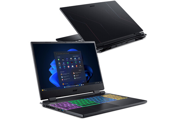 Laptop ACER Nitro 5 15.6" Intel Core i5 12450H NVIDIA GeForce RTX 4050 16GB 512GB SSD Windows 11 Home czarny