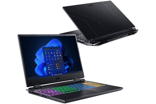 Laptop ACER Nitro 5 15.6" Intel Core i7 12650H NVIDIA GeForce RTX 4060 16GB 512GB SSD Windows 11 Home czarny