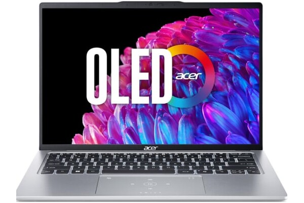 Laptop ACER Swift Go 14 14.0" Intel Core Ultra 5 125H Intel Arc 16GB 512GB SSD M.2 Windows 11 Home srebrny