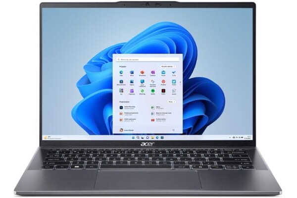 Laptop ACER Swift Go 14 14.0" AMD Ryzen 5 8645HS AMD Radeon 760M 16GB 512GB SSD M.2 Windows 11 Home szary