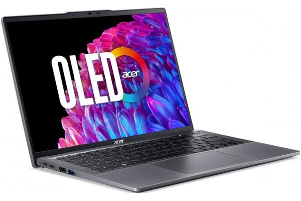 Laptop ACER Swift Go 14 14.0" AMD Ryzen 5 8645HS AMD Radeon 760M 16GB 512GB SSD Windows 11 Home szary