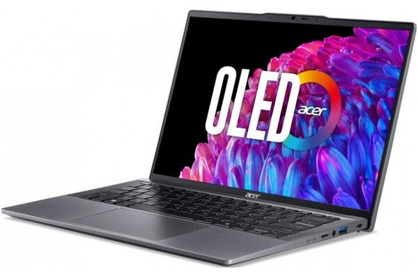 Laptop ACER Swift Go 14 14.0" AMD Ryzen 5 8645HS AMD Radeon 760M 16GB 512GB SSD Windows 11 Home szary