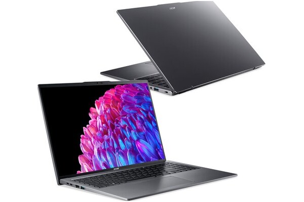 Laptop ACER Swift Go 16 16.0" Intel Core Ultra 5 125U Intel 32GB 512GB SSD Windows 11 Home szary