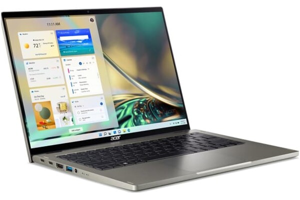 Laptop ACER Spin 5 14.0" Intel Core i5 1240P INTEL Iris Xe 16GB 512GB SSD M.2 Windows 11 Home szary