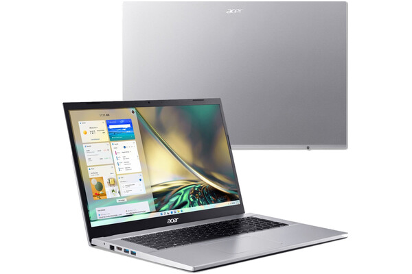Laptop ACER Aspire 3 17.3" Intel Core i5 1235U INTEL Iris Xe 8GB 512GB SSD Windows 11 Home srebrny
