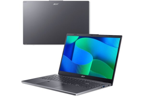 Laptop ACER Extensa 15 15.6" Intel Core i3 100U Intel 16GB 512GB SSD Windows 11 Professional szary
