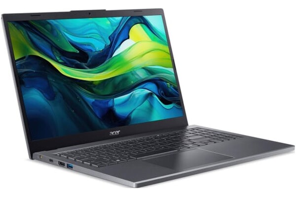 Laptop ACER Aspire 1 15.6" Intel Core i5 120U Intel 16GB 512GB SSD M.2 Windows 11 Home szary