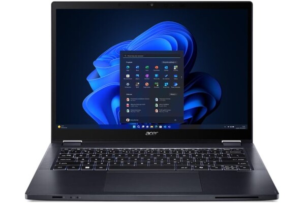 Laptop ACER TravelMate P4 14.0" Intel Core Ultra 5 125U INTEL UHD 16GB 512GB SSD M.2 Windows 11 Professional niebieski