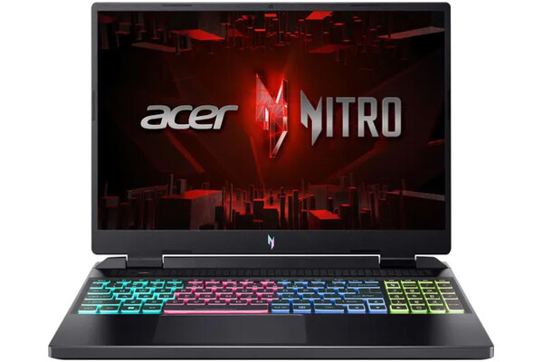 Laptop ACER Nitro 16 16.0" Intel Core i5 13420H NVIDIA GeForce RTX 4050 16GB 512GB SSD czarny