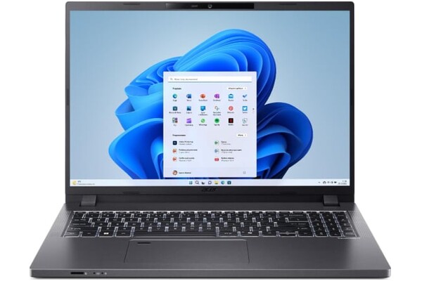 Laptop ACER TravelMate P2 16.0" Intel Core i5 1335U Intel 16GB 512GB SSD M.2 Windows 11 Home szary