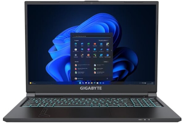 Laptop GIGABYTE G6 16.0" Intel Core i7 13620H NVIDIA GeForce RTX 4050 16GB 512GB SSD M.2 Windows 11 Home czarny