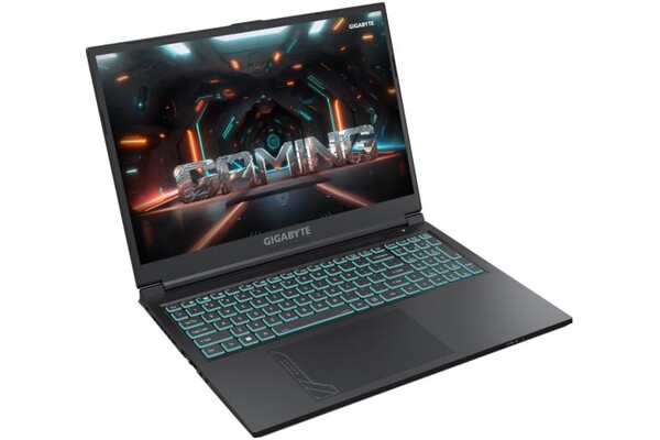Laptop GIGABYTE G6 16.0" Intel Core i7 13620H NVIDIA GeForce RTX 4050 16GB 512GB SSD M.2 Windows 11 Home czarny