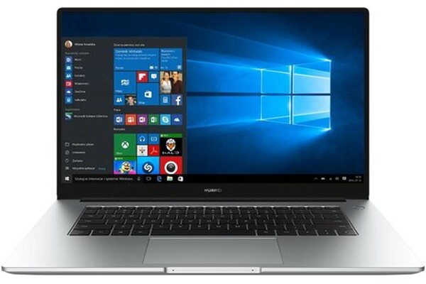 Laptop Huawei MateBook D15 15.6" Intel Core i5 1135G7 INTEL Iris Xe 8GB 512GB SSD Windows 11 Home srebrny