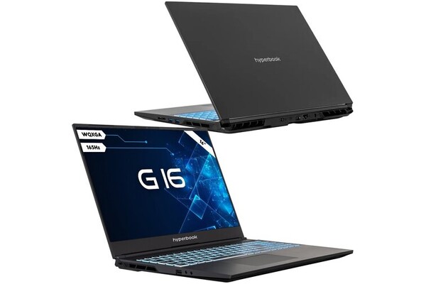 Laptop Hyperbook G16 16.0" Intel Core i7 13620H NVIDIA GeForce RTX 4050 16GB 512GB SSD czarny