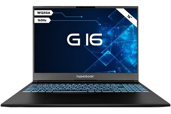 Laptop Hyperbook G16 16.0" Intel Core i7 13620H NVIDIA GeForce RTX 4050 16GB 512GB SSD czarny