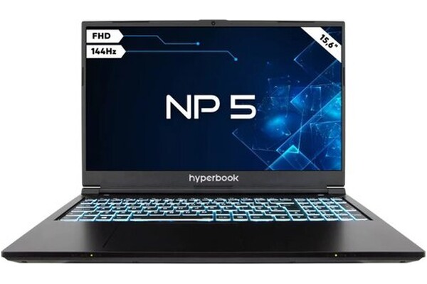 Laptop Hyperbook NP5 15.6" Intel Core i5 13420H NVIDIA GeForce RTX 2050 16GB 512GB SSD Windows 11 Home czarny