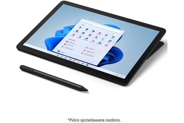 Laptop Microsoft Surface Go 3 10.5" Intel Pentium 6500Y INTEL UHD 615 8GB 128GB SSD Windows 11 Home S czarny