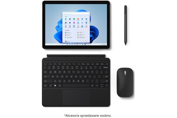 Laptop Microsoft Surface Go 3 10.5" Intel Pentium 6500Y INTEL UHD 615 8GB 128GB SSD Windows 11 Home S czarny