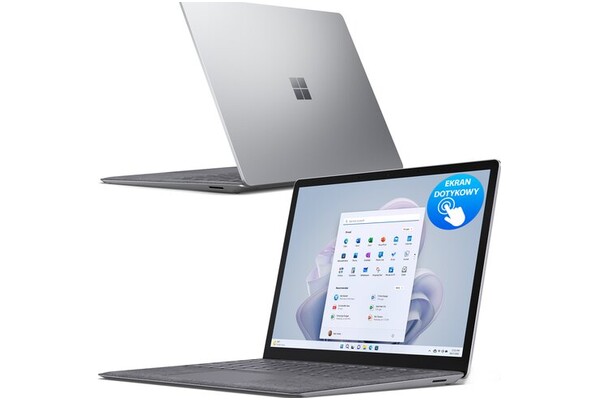 Laptop Microsoft Surface Laptop 5 13.5" Intel Core i5 1235U INTEL Iris Xe 8GB 256GB SSD Windows 11 Home platynowy