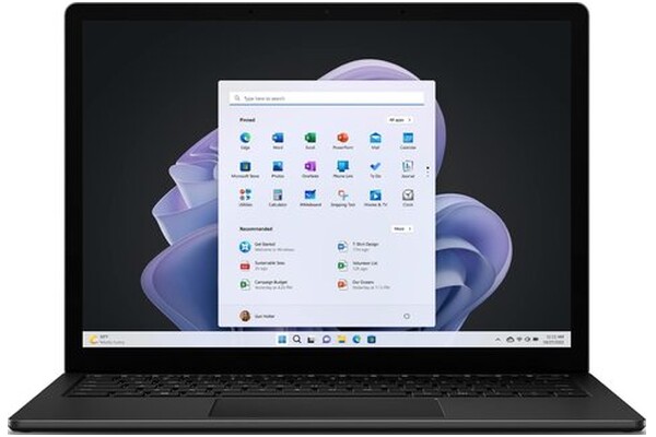 Laptop Microsoft Surface Laptop 5 13.5" Intel Core i5 1235U INTEL Iris Xe 8GB 512GB SSD Windows 11 Home czarny