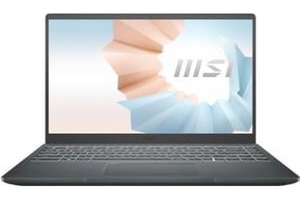 Laptop MSI Modern 14 14.0" Intel Core i3 1115G4 Intel UHD G4 8GB 512GB SSD M.2 windows 10 professional czarny
