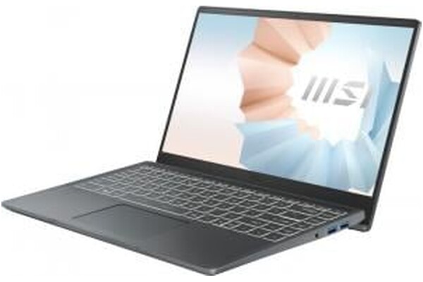 Laptop MSI Modern 14 14.0" Intel Core i3 1115G4 Intel UHD G4 8GB 512GB SSD M.2 windows 10 professional czarny
