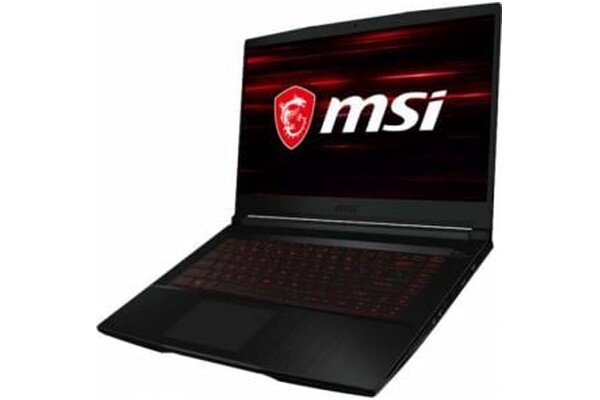 Laptop MSI Thin GF63 15.6" Intel Core i5 10500H NVIDIA GeForce RTX 3050 Ti 8GB 512GB SSD M.2 Windows 10 Home czarny
