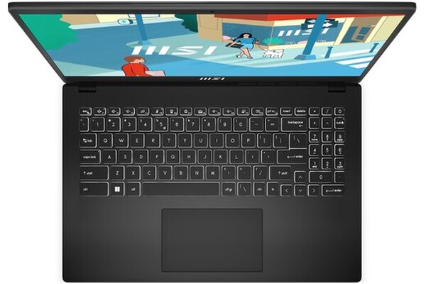 Laptop MSI Modern 15 15.6" Intel Core i7 1255U INTEL Iris Xe 16GB 512GB SSD Windows 11 Home czarny