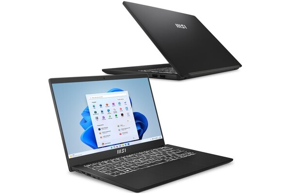 Laptop MSI Modern 14 14.0" Intel Core i5 1235U INTEL Iris Xe 16GB 512GB SSD Windows 11 Home czarny